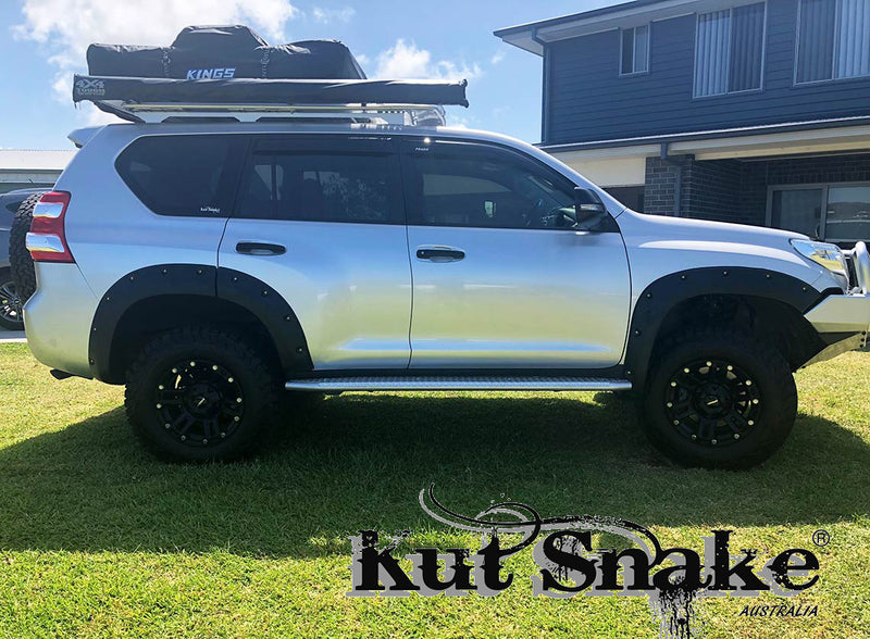 Kut Snake Flares for Toyota Landcruiser Prado 150 Series 2009-Current ABS