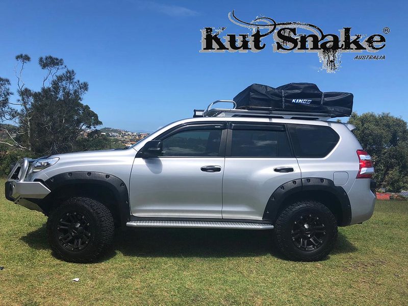 Kut Snake Flares for Toyota Landcruiser Prado 150 Series 2009-Current ABS