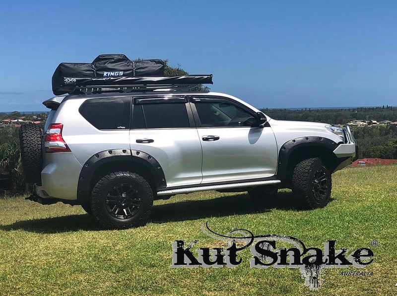 Kut Snake Flares for Toyota Landcruiser Prado 150 Series 2009-Current ABS