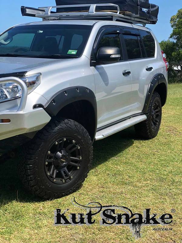 Kut Snake Flares for Toyota Landcruiser Prado 150 Series 2009-Current ABS