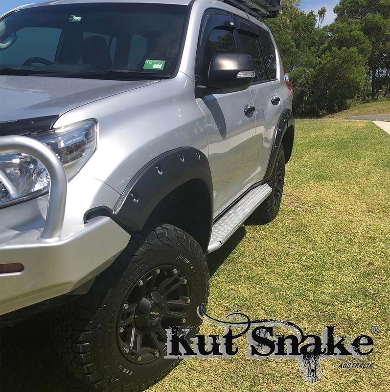 Kut Snake Flares for Toyota Landcruiser Prado 150 Series 2009-Current ABS