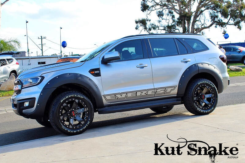 Kut Snake Flares for Ford Everest 2015-Current ABS