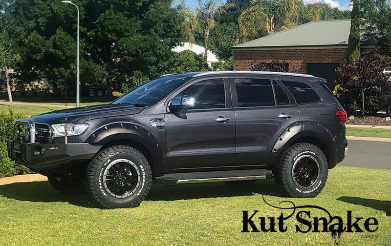 Kut Snake Flares for Ford Everest 2015-Current ABS