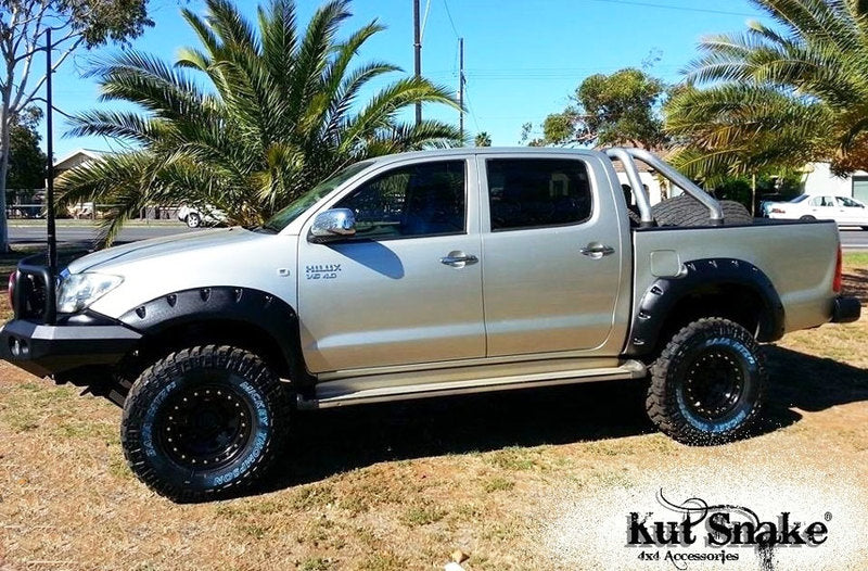 Kut Snake Flares for Toyota Hilux N70 2005-11 SR / SR5 / Monster ABS