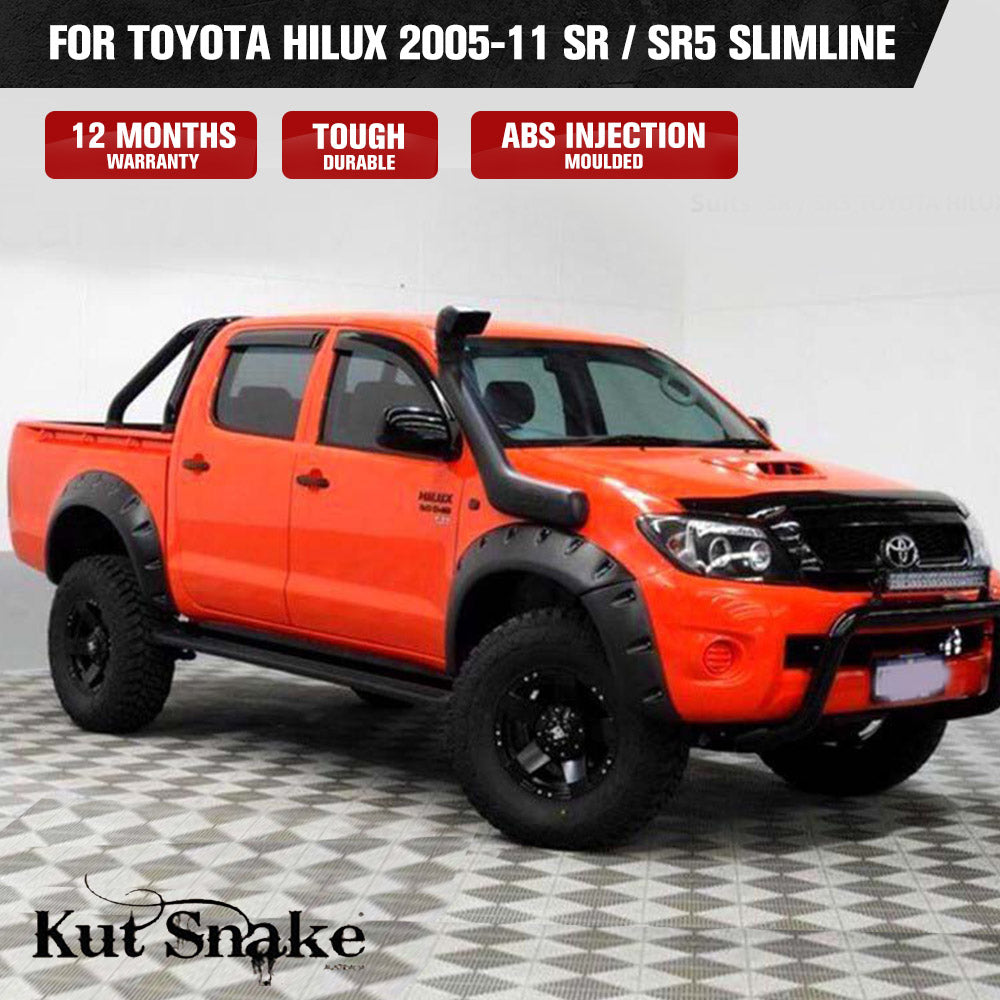 Kut Snake Flares for Toyota Hilux N70 2005-11 SR / SR5 Slimline ABS