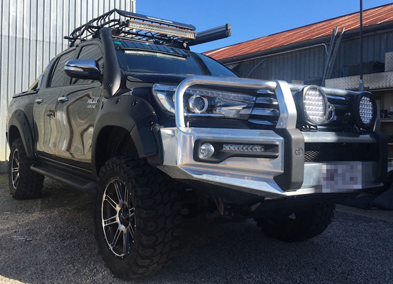 Kut Snake Flares for Toyota Hilux SR SR5 N80 2015 - 2020 ABS