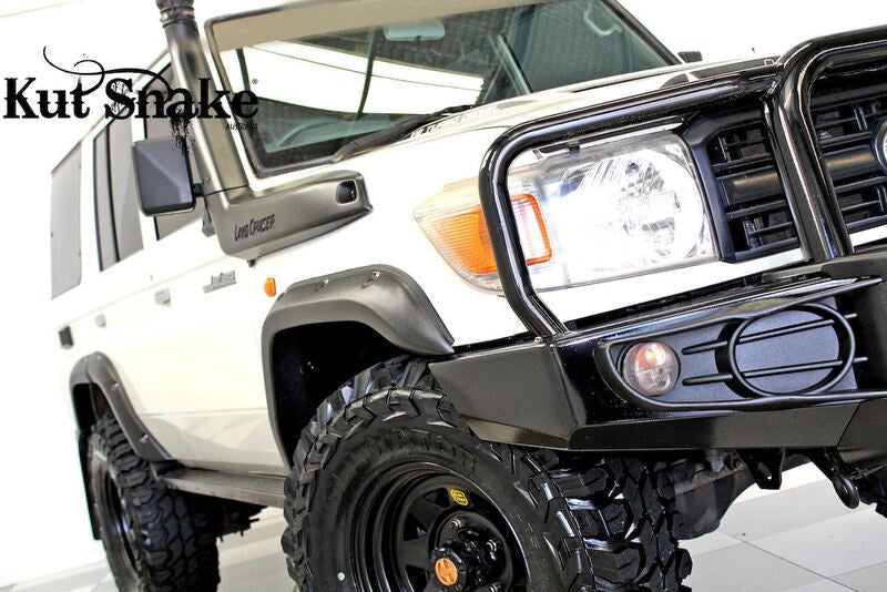 Kut Snake Flares For Toyota Landcruiser 76 Series ABS Kit Full Set 2007-on