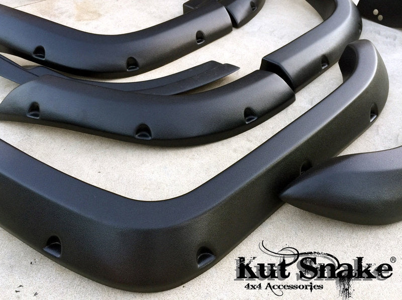 Kut Snake Flares For Toyota Landcruiser 76 Series ABS Kit Full Set 2007-on