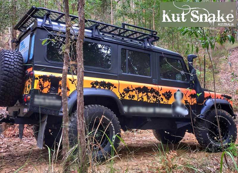 Kut Snake Flares for Land Rover Defender 1988-2017 ABS