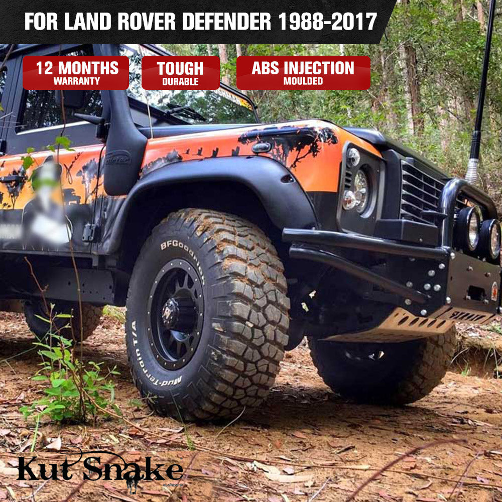 Kut Snake Flares for Land Rover Defender 1988-2017 ABS