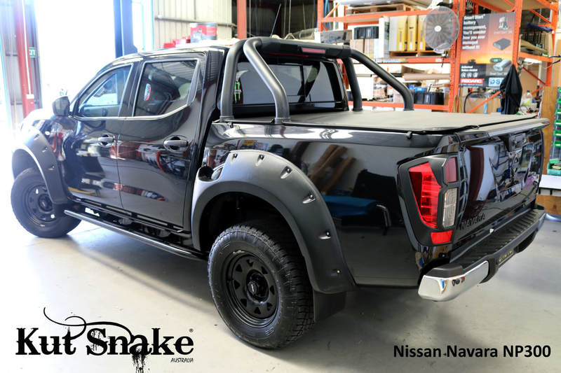 Kut Snake Flares for Nissan Navara NP300 ABS Standard 85mm ABS