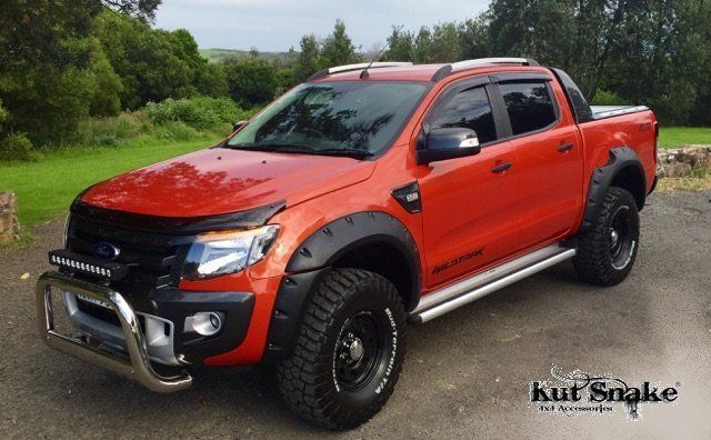 Kut Snake Flares for Ford Ranger PX 2012-2018 Slimline ABS