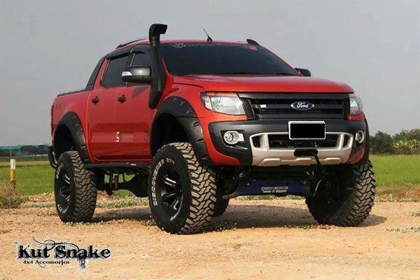 Kut Snake Flares for Ford Ranger PX 2012-2018 Slimline ABS