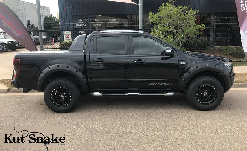 Kut Snake Flares for Ford Ranger PX 2012-2018 Slimline ABS