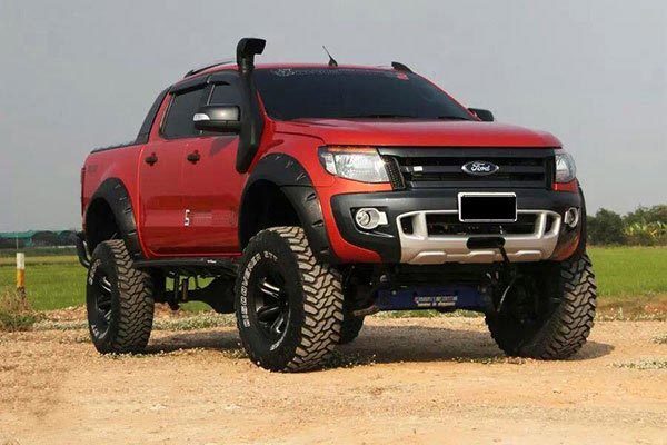 Kut Snake Flares for Ford Ranger PX 2012-2018 Slimline ABS