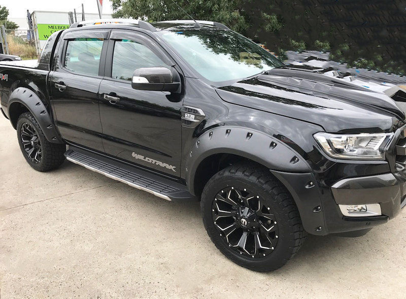 Kut Snake Flares for Ford Ranger PX 2012-2018 - Monster