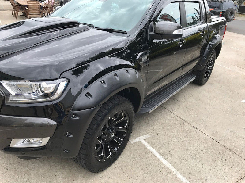 Kut Snake Flares for Ford Ranger PX 2012-2018 - Monster