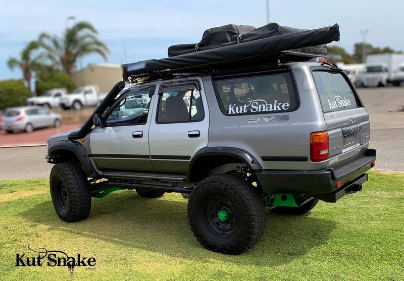 Kut Snake Flares for Toyota Surf / 4 Runner, ABS, Full Set