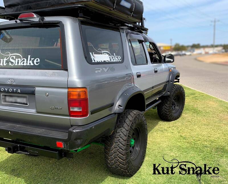 Kut Snake Flares for Toyota Surf / 4 Runner, ABS, Full Set