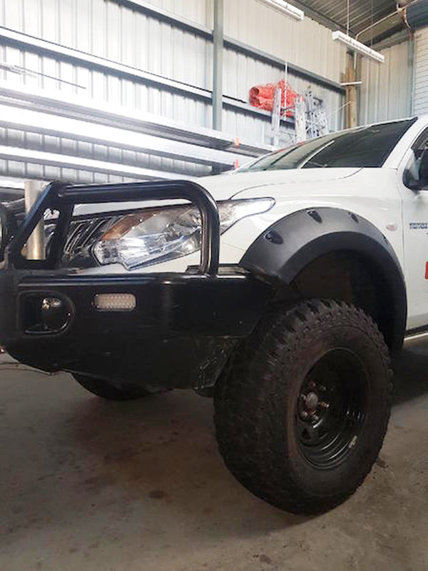 Kut Snake Flares for Mitsubishi Triton MQ 2015-10/2018 Full Set ABS