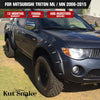 Kut Snake Flares for Mitsubishi Triton ML / MN 2006-2015 ABS