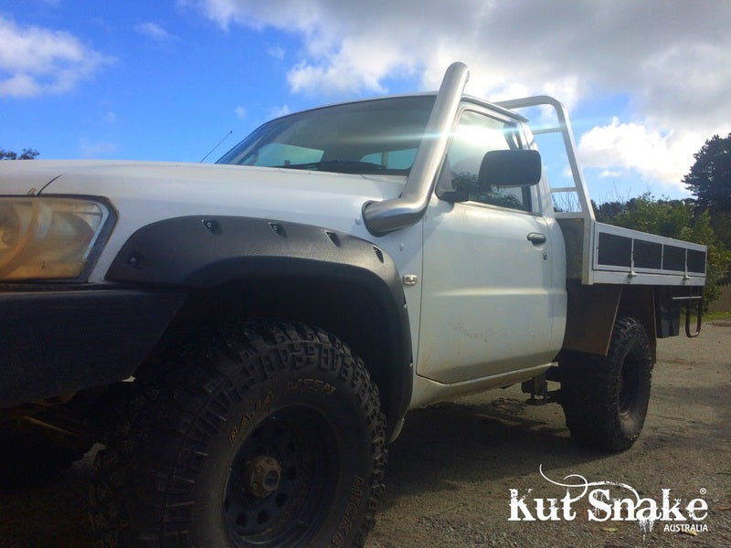 Kut Snake Flares for Nissan Patrol GU Series All Models ABS 75mm