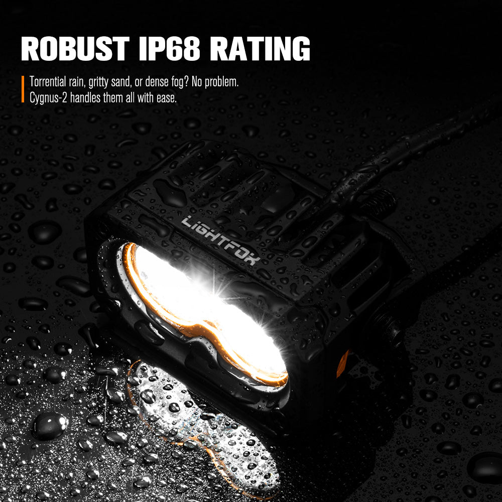 LIGHTFOX Pair 3inch Cygnus-2 Osram LED Pod Lights 1Lux@280m 2,026LM