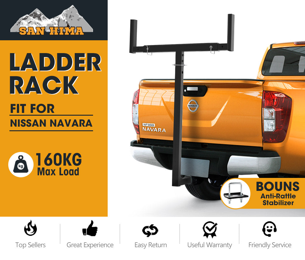 San Hima Nissan Navara Ladder Rack Roof Rack Tow Bar Hitch 4WD