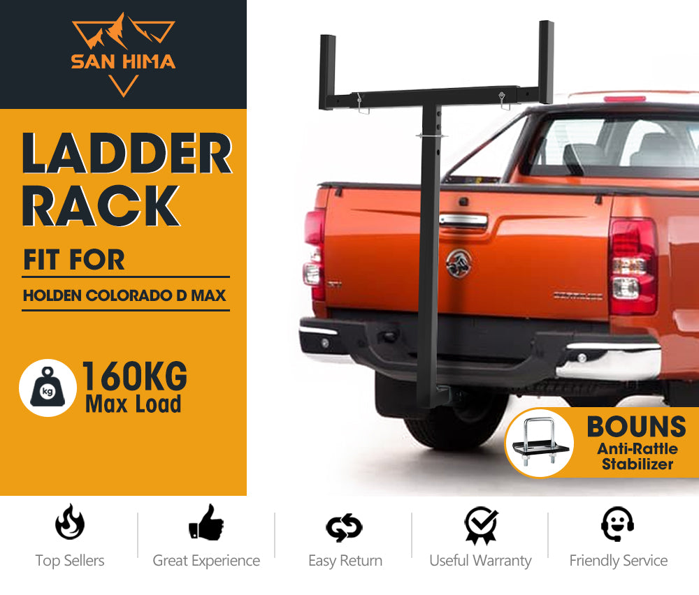 San Hima Holden Colorado/Isuzu D-Max Ladder Rack Roof Rack Tow Bar Hitch 4WD