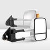 SAN HIMA Extendable Towing Mirrors Gen1 fit Nissan Navara D23 NP300 2015-On Chrome