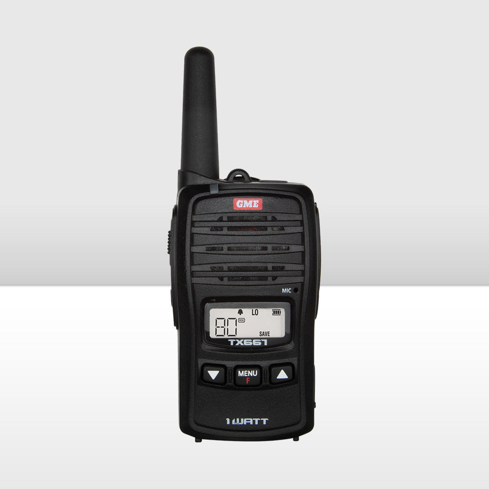 GME 1 Watt UHF CB Handheld Radio